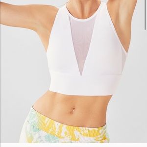 Fabletics longline sports bra top